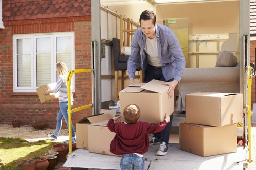 Removals van service for homes and flats in Stockwell