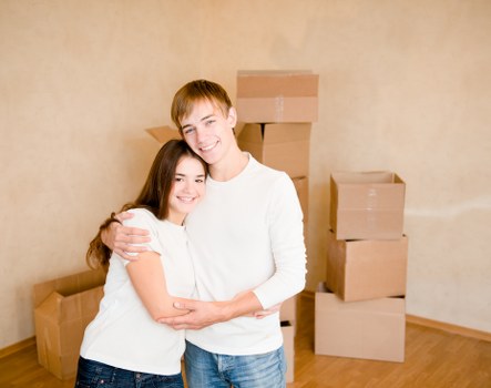 Careful loading of household furniture for a Stockwell move