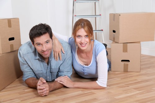 Local movers handling flat access and loading in Stockwell