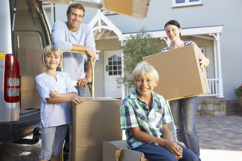 House and office removals service illustration placeholder