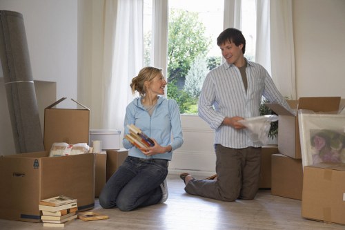 Customer booking a removals service and reviewing terms