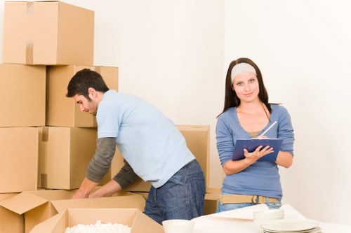 Customer issue being logged for a removals service review